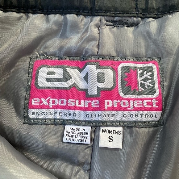 Exp Black Snow Pants - Picture 8 of 10